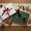 Håndlaget eksklusiv adventskalender -24 dager med sjokolademagi