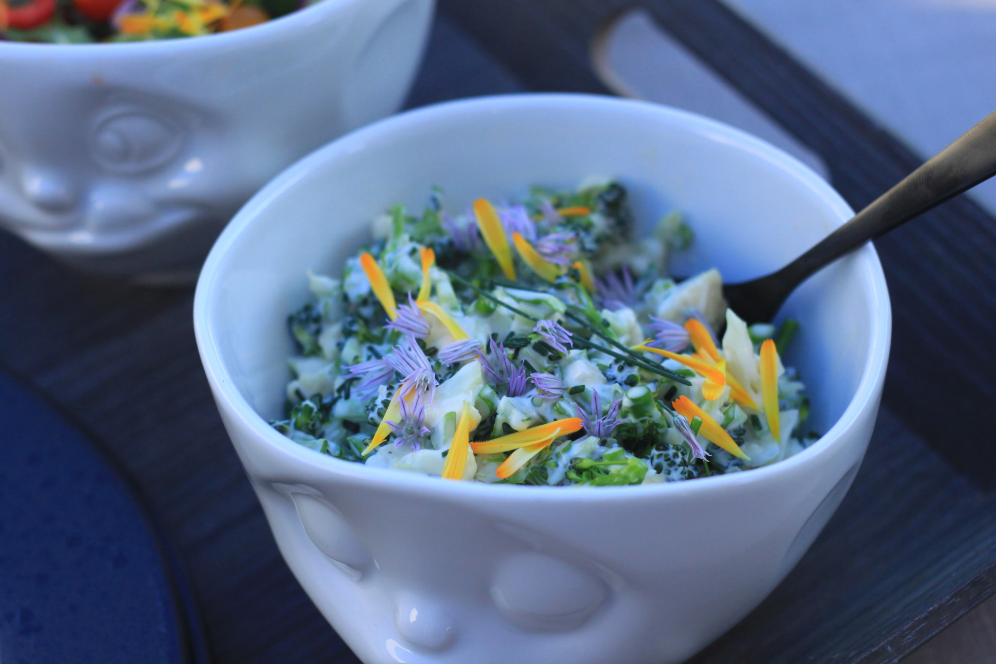 Blomkål- og brokkolisalat – Kjøkkenmagi